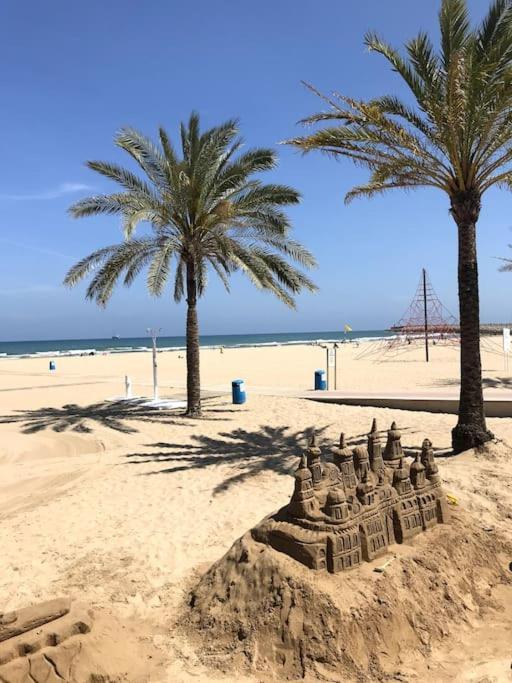 Lovely Family Apartment 2 Min. From The Beach Playa de Gandia Экстерьер фото