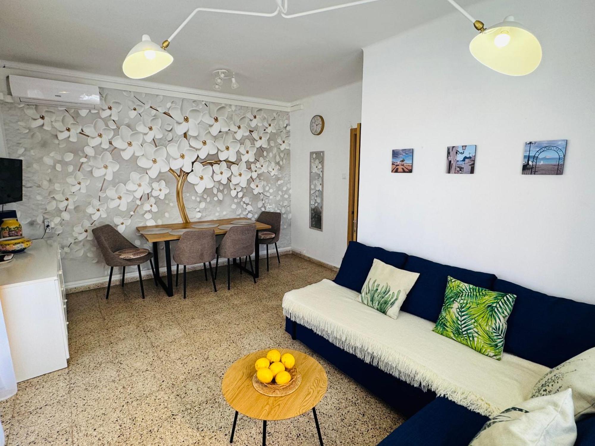 Lovely Family Apartment 2 Min. From The Beach Playa de Gandia Экстерьер фото